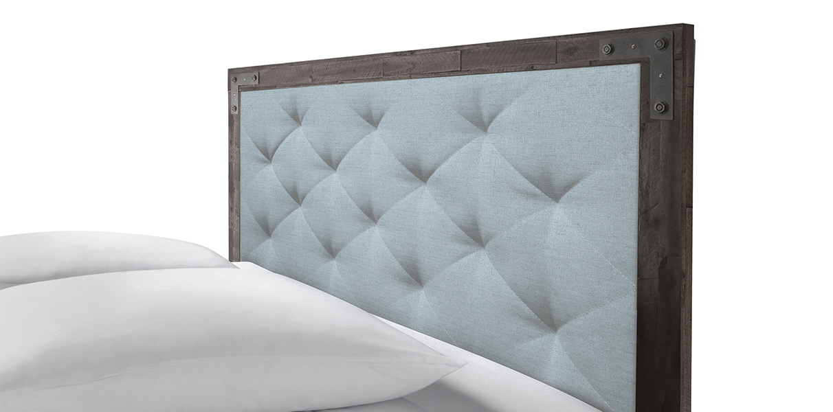 Boxspring-Wasserbett mit India Kopfteil