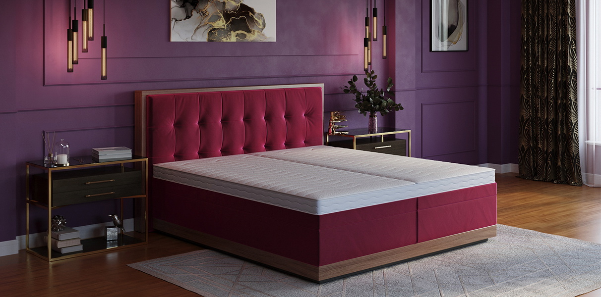 Boxspring-Gelbett Buenadormita Abbildung 1