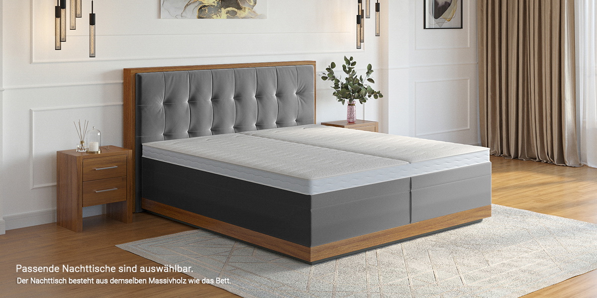 Boxspring-Wasserbett Buenadormita Abbildung 1