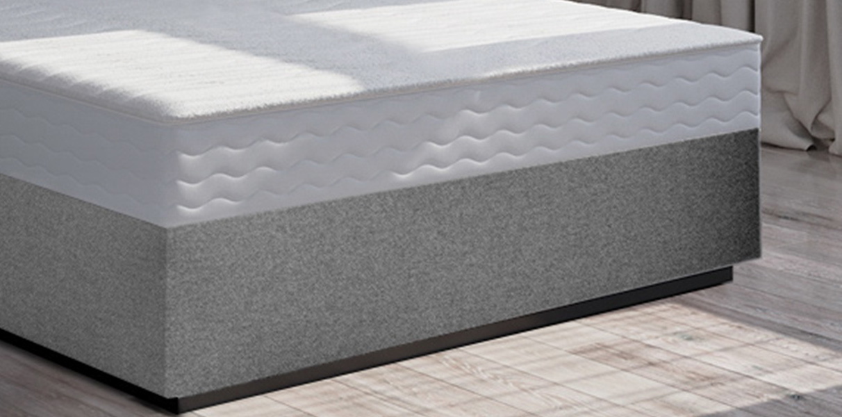 Solo Wasserbett mit Podest in Boxspring-Optik