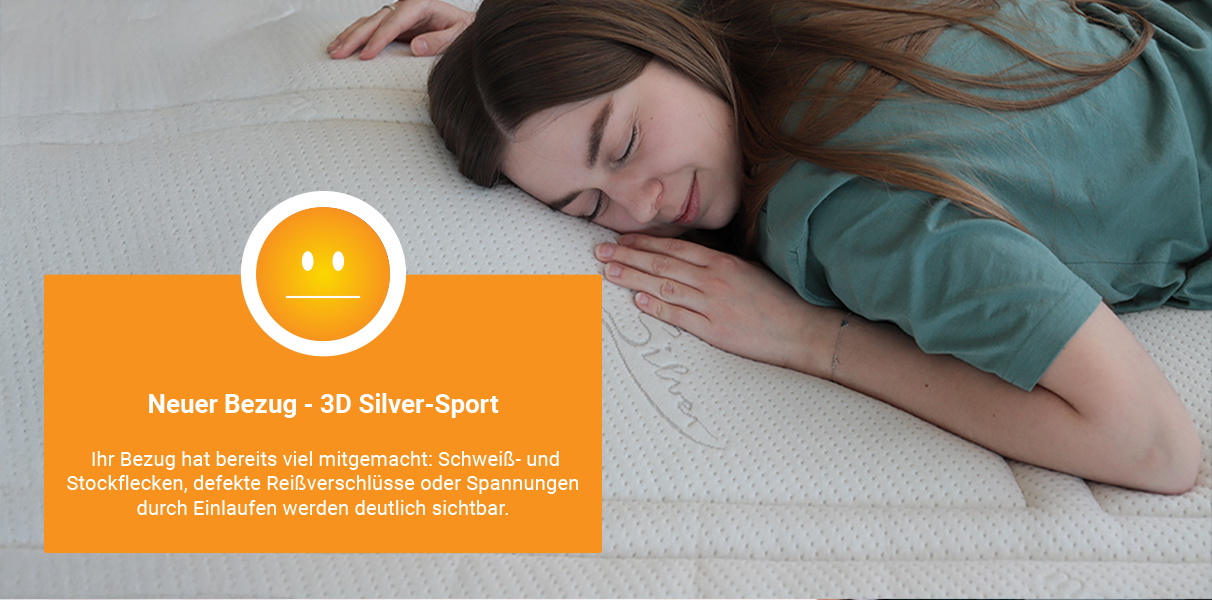 Fr Stammkunden: 3D-Silver Sport Wasserbett Matratzenbezug Abbildung 1