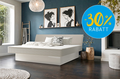 Deal 1: Freistehendes Premium Wasserbett mit Kopfteil