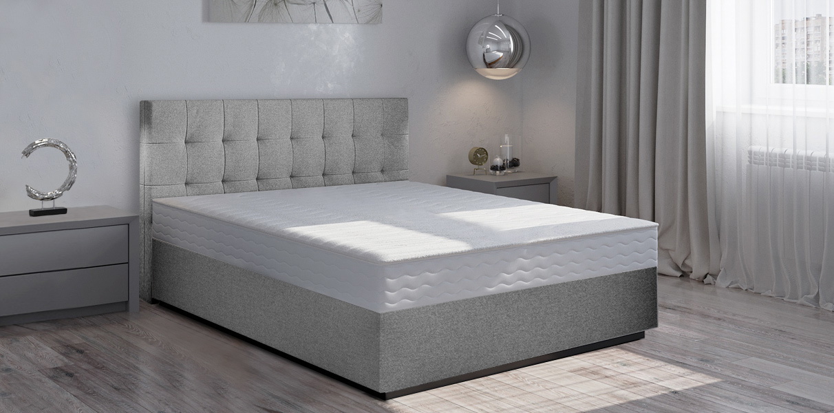 Solo Wasserbett mit Podest in Boxspring-Optik Abbildung 1