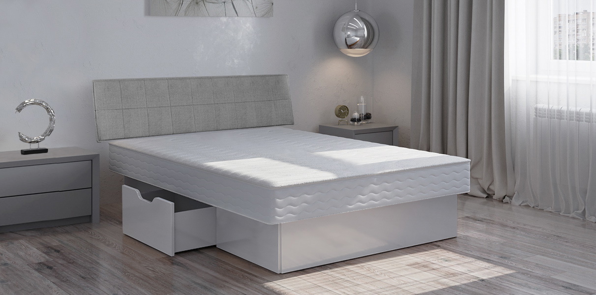 Solo Wasserbett Classic mit Dekor Schubladenpodest